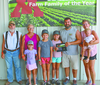 SUBMITTED PHOTO
The Peters family receives recognition as Martin County’s Farm Family of the Year at Farmfest near Redwood Falls in August.